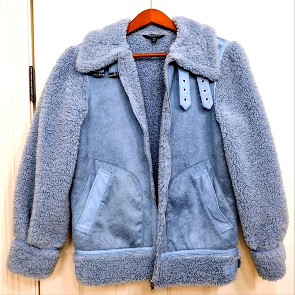 ASOS Miss Selfridge Aviator Jacket - Picture 5 of 7